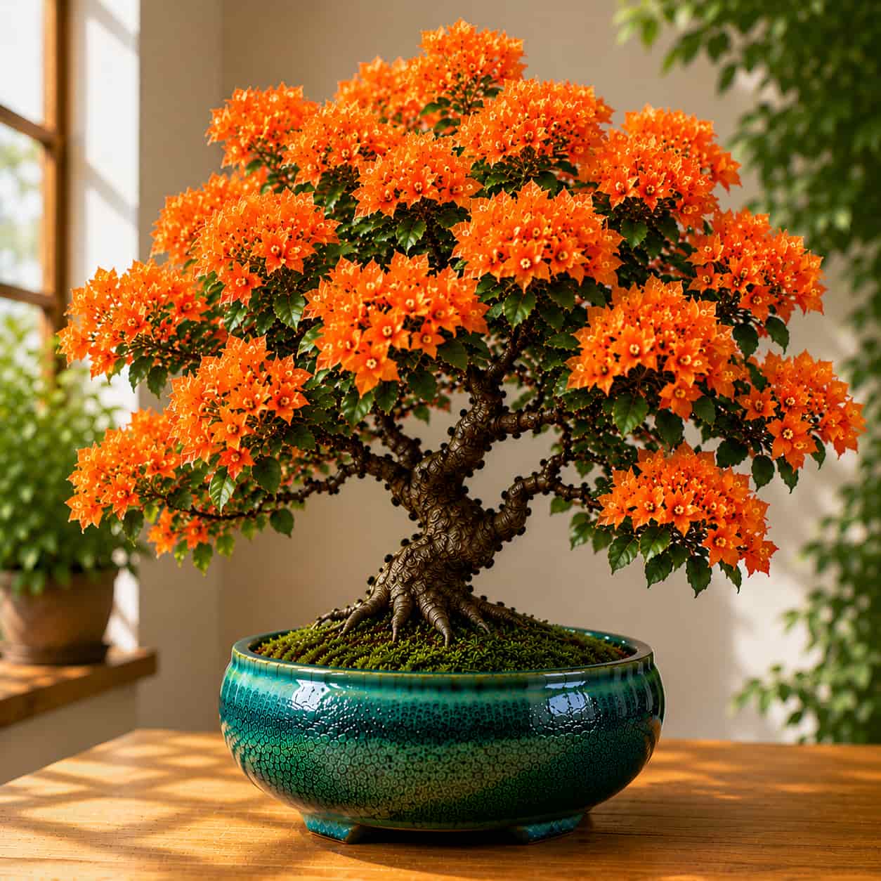 Cây Hoa Giấy Màu Cam
