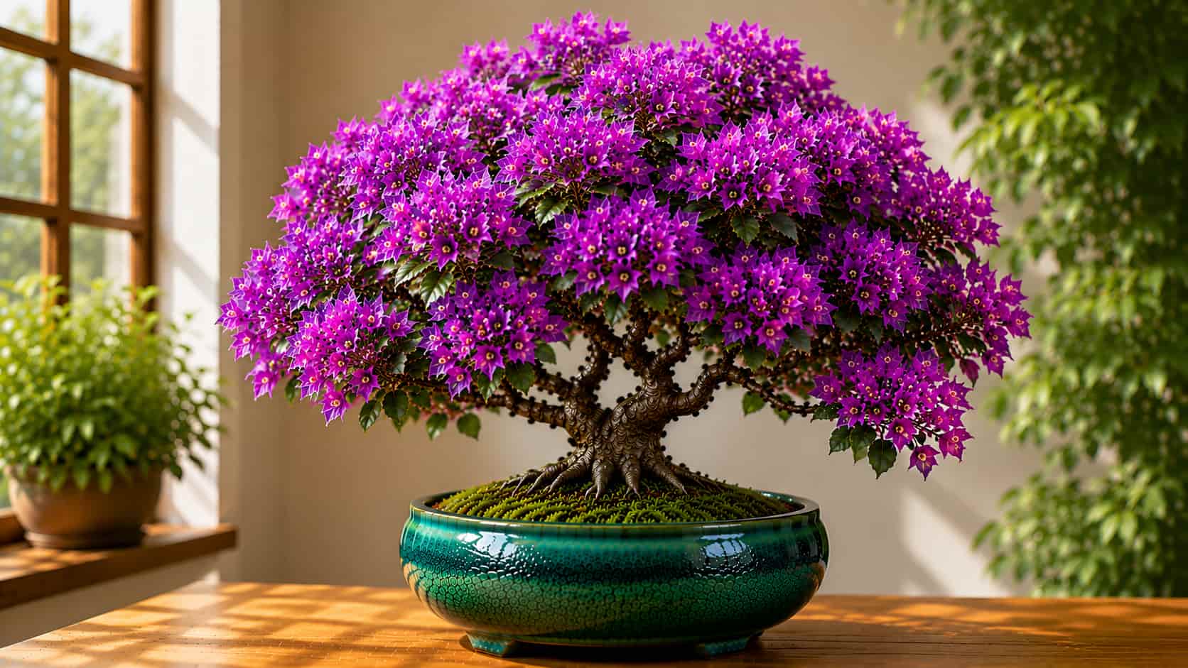 Ảnh: Cây Hoa Giấy Màu Tím