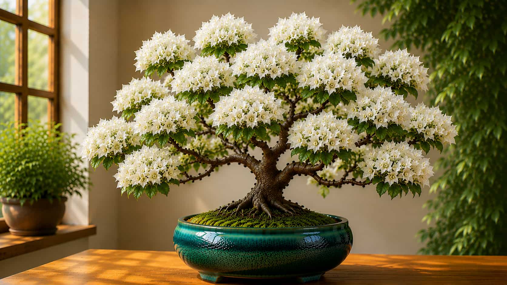 Ảnh: Cây Hoa Giấy Trắng