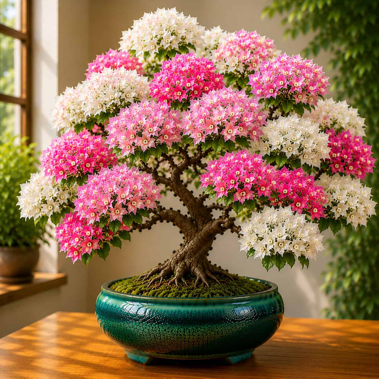 Cây Hoa Giấy Trắng Hồng