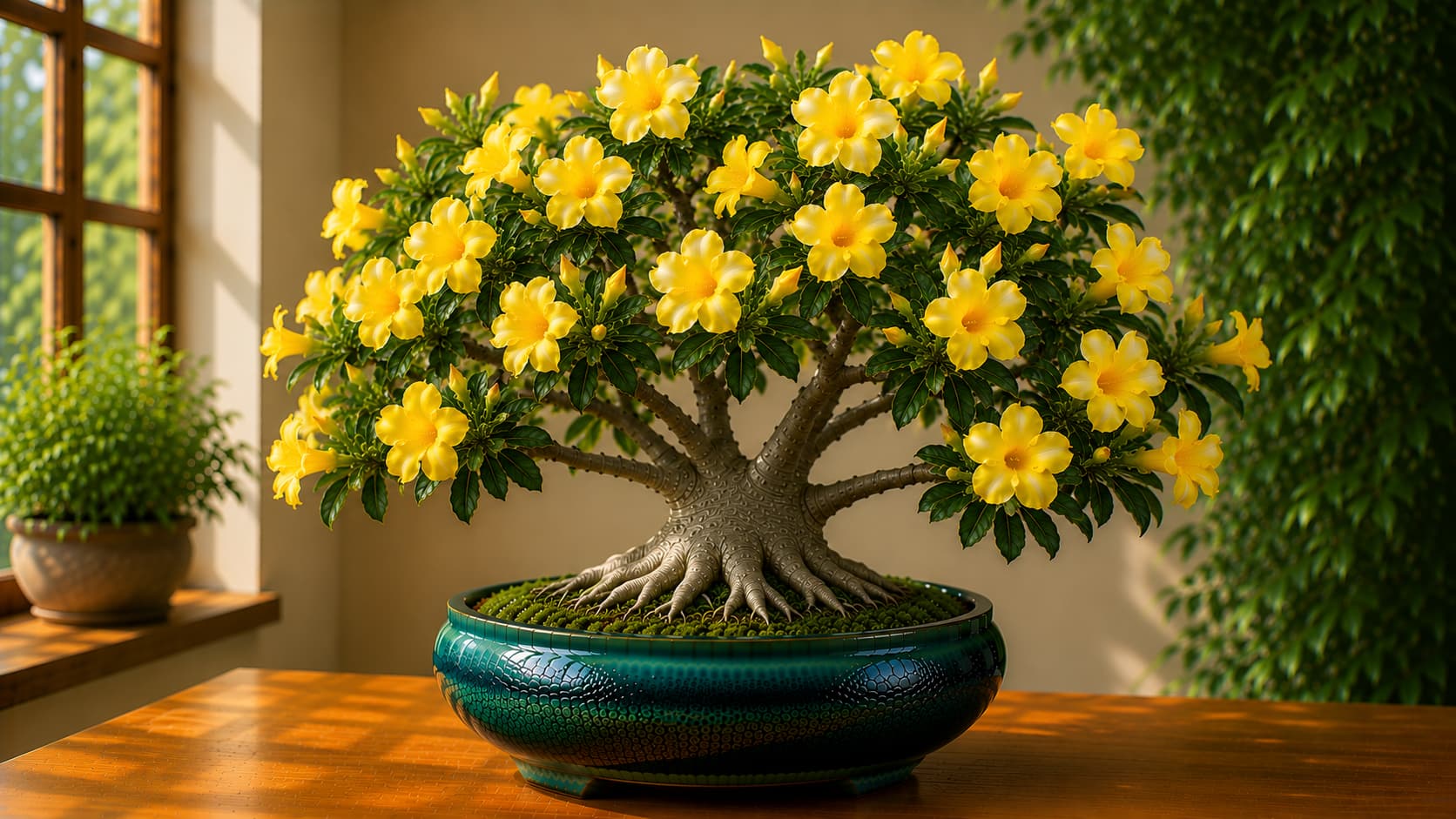 Ảnh: Cây Hoa Sứ Vàng