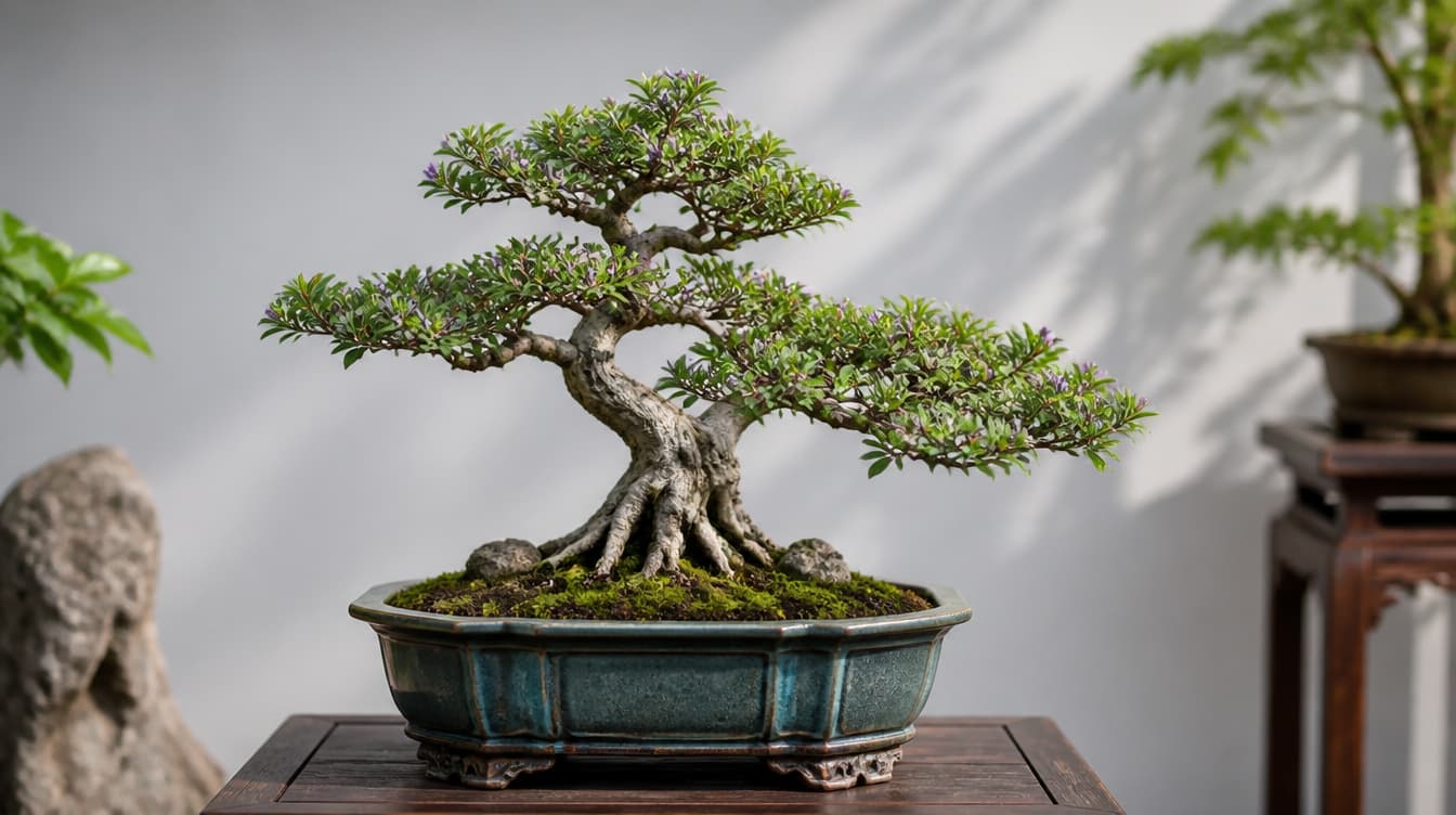 Ảnh: Cây Linh Sam Sông Hinh bonsai