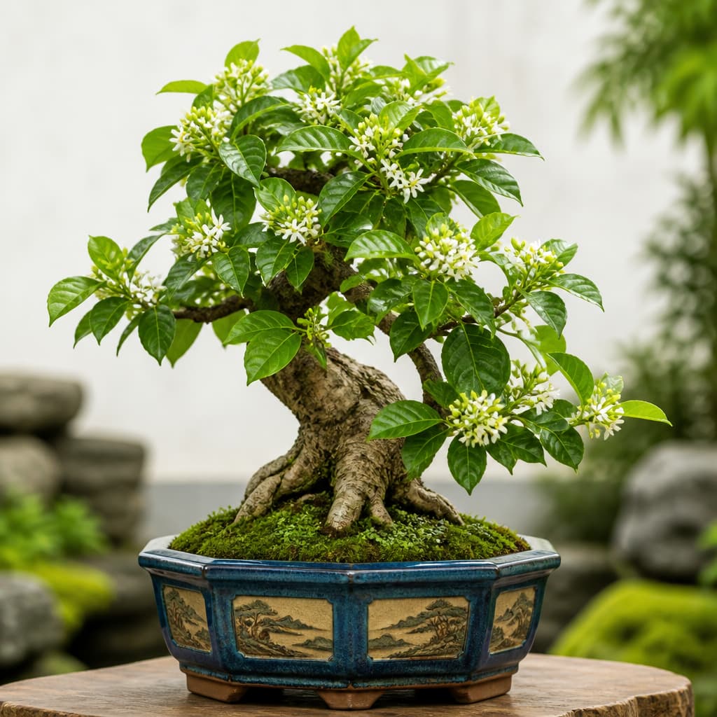Cây Mai Chiếu Thủy Lá Lớn Bonsai