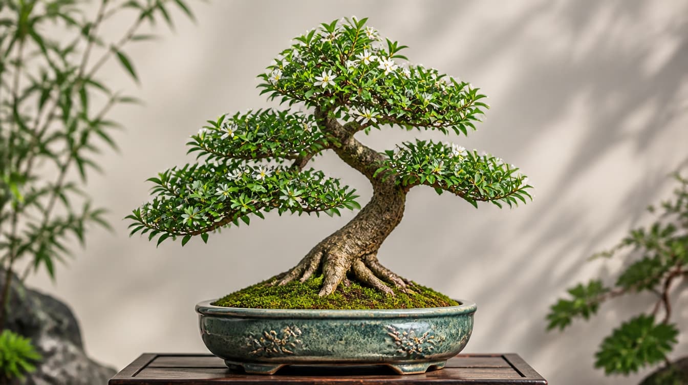 Ảnh: Cây Mai Chiếu Thủy Lá Trung Bonsai