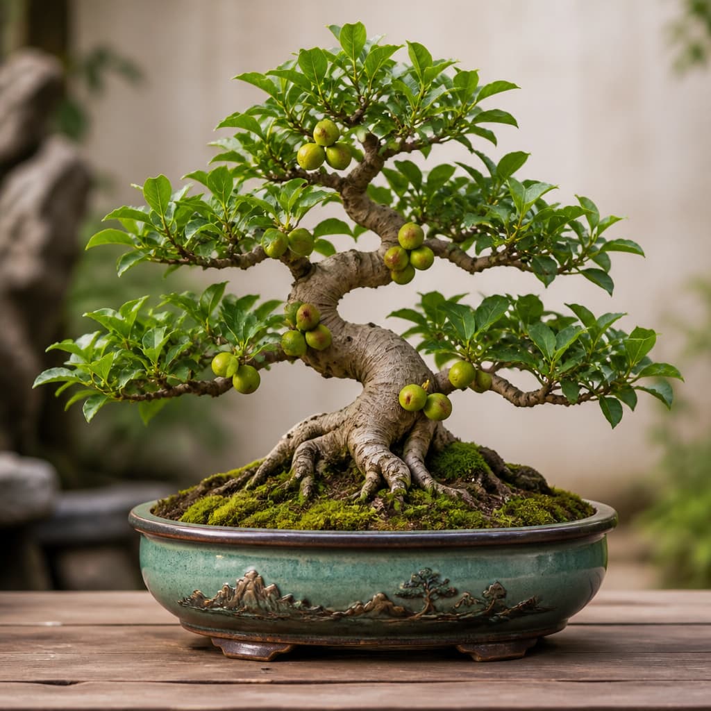 Cây Sung Tẻ Bonsai