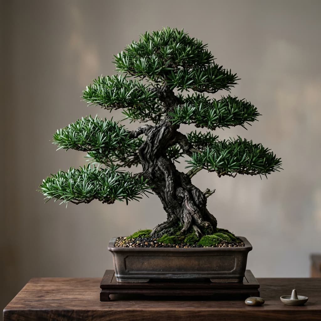 Cây Tùng La Hán Bonsai 1