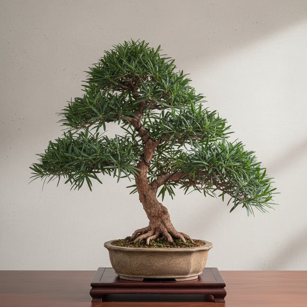 Cây Tùng La Hán lá dài