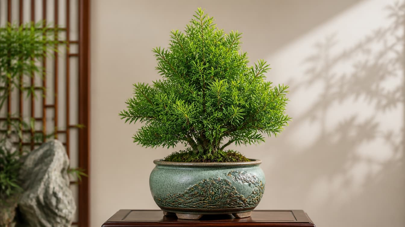 Ảnh: Cây Tùng Thơm Bonsai