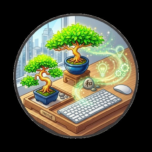 icon cây bonsai văn phòng